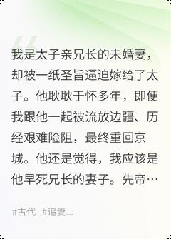 太子妃偷出宫，下江南做了个寡妇