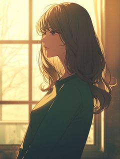 晚风叶落满阶霜