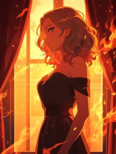 北星垂夜风摇霖