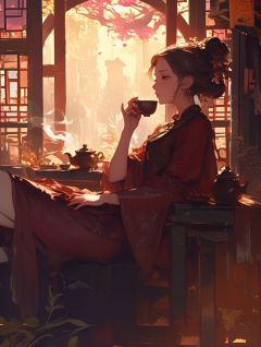 红绸落尽未离书