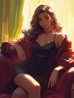 一弯玉珩托奢月